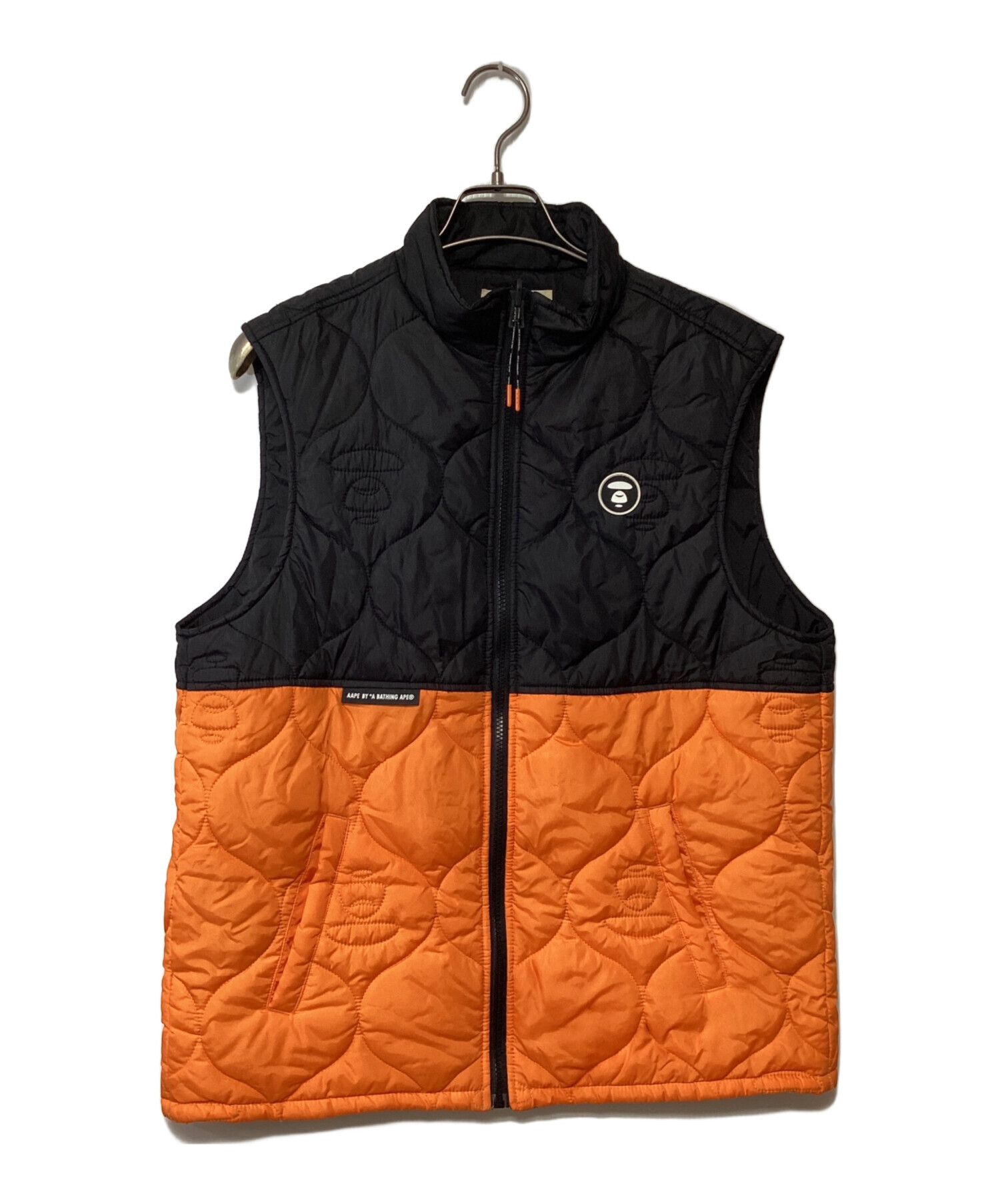 エイプ（A BATH ING APE）キルティング ダウンベスト 中古・古着通販】A BATHING APE (ア ベイシング エイプ) キルティング