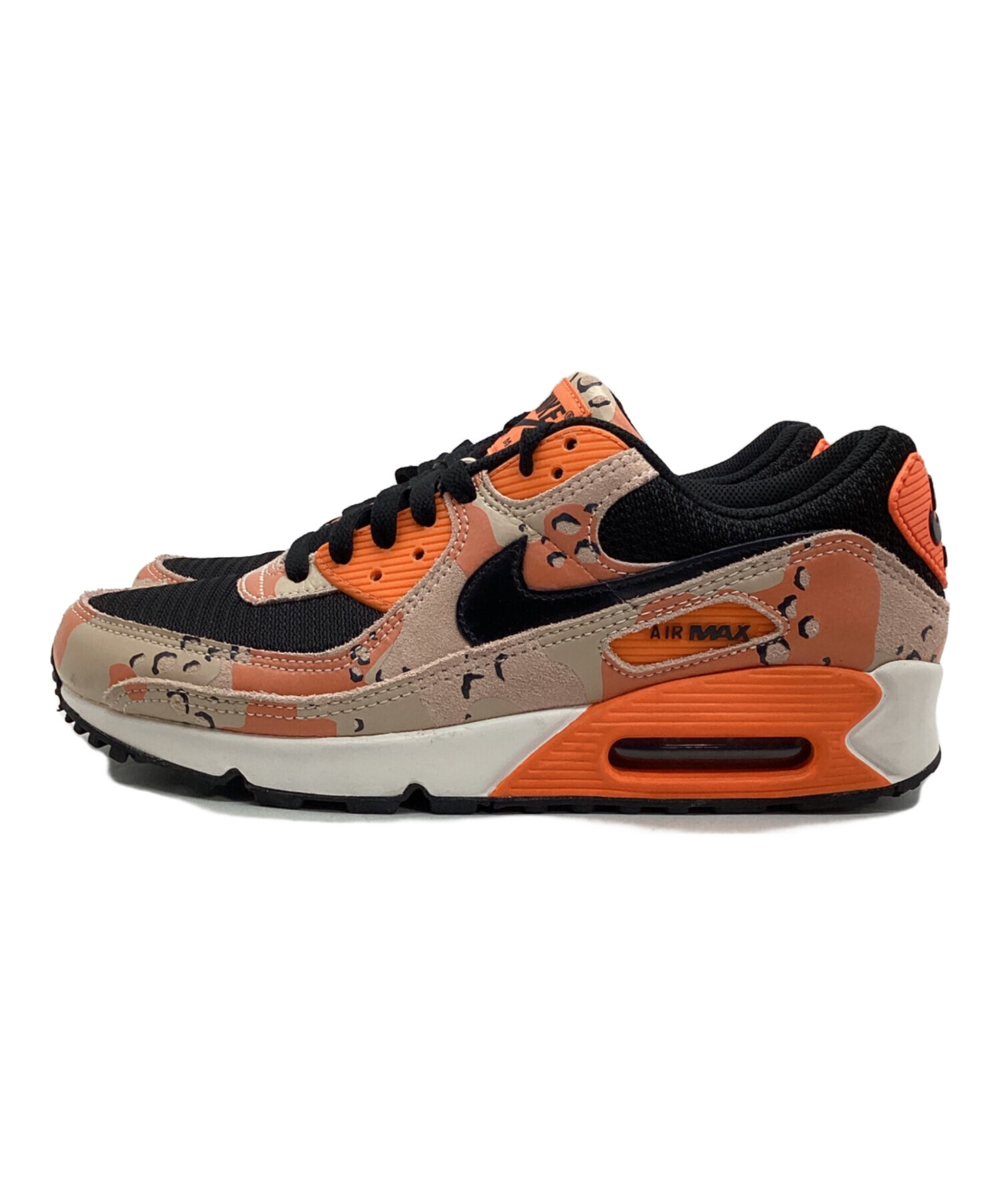 中古・古着通販】NIKE (ナイキ) AIR MAX90 オレンジ×ブラック サイズ 