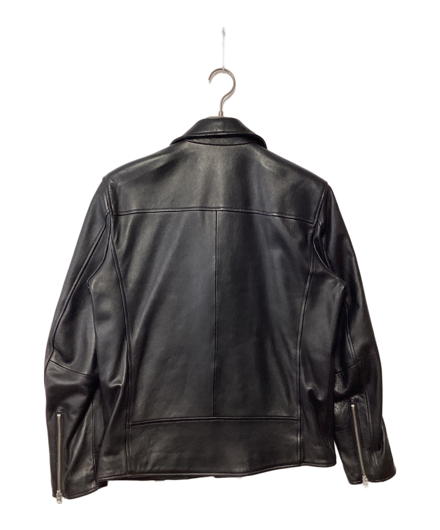 未使用級 ニコアンド シープスキン ダブルライダースジャケット L 中古・古着通販】niko and (ニコアンド) ダブルライダースジャケット