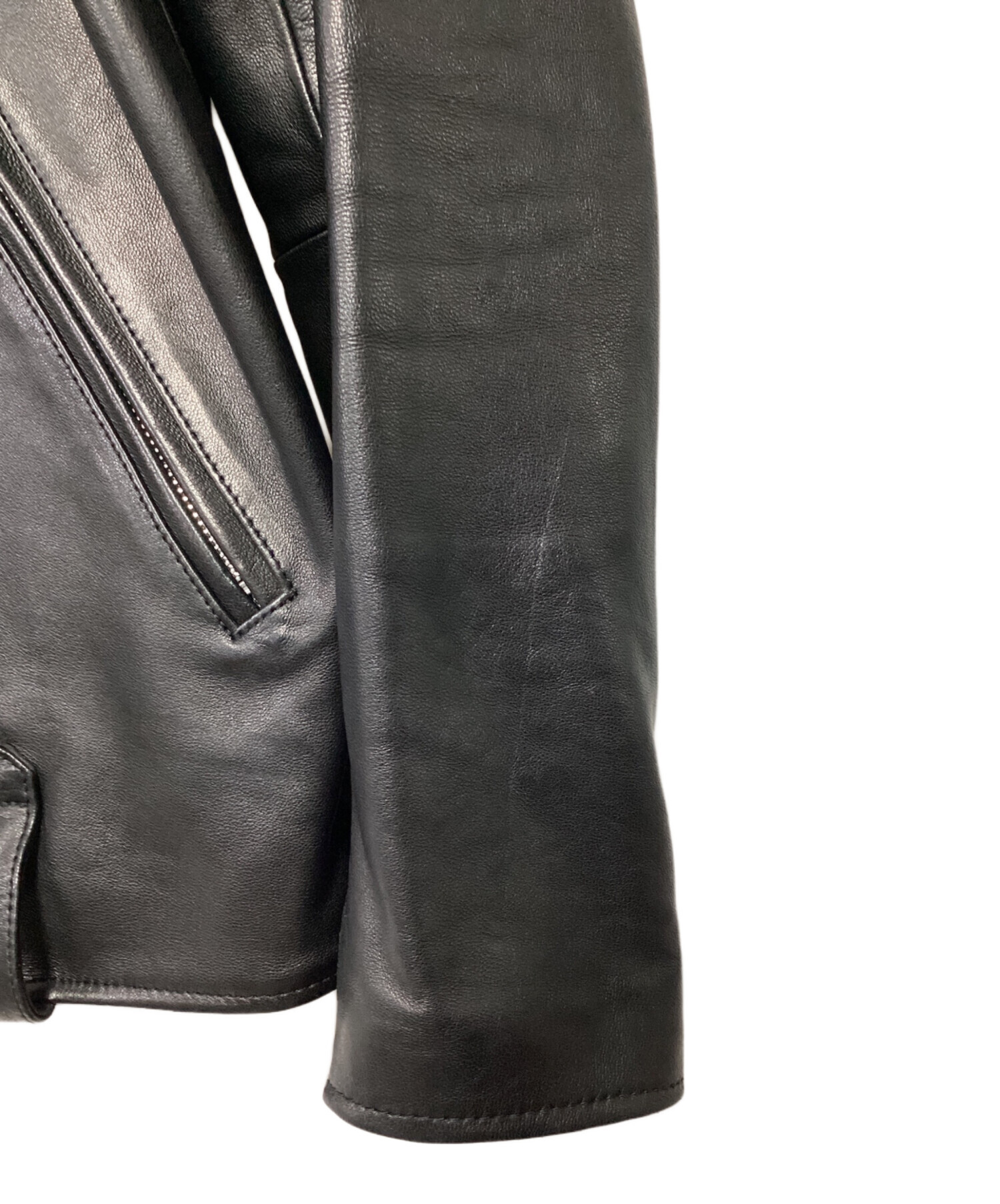 中古・古着通販】niko and (ニコアンド) ダブルライダースジャケット