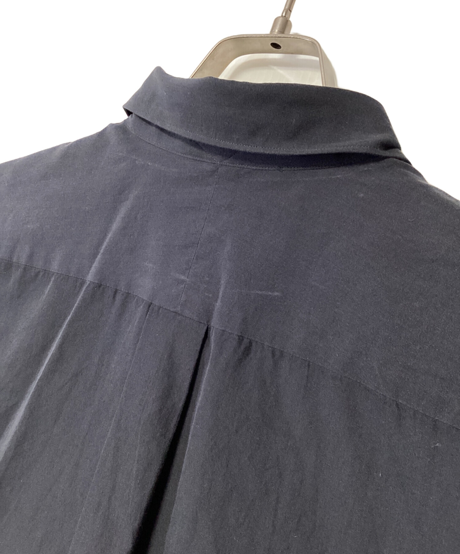 中古・古着通販】COMOLI (コモリ) 長袖シャツ ネイビー サイズ:3