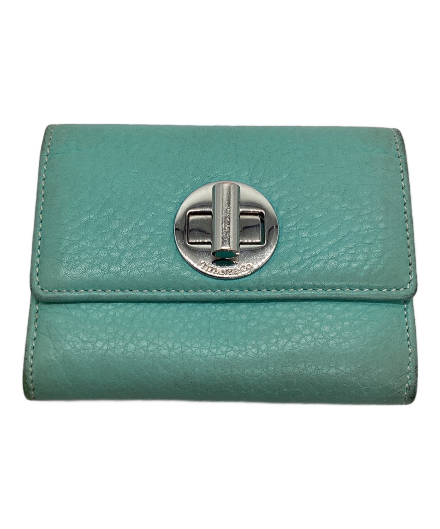 中古・古着通販】TIFFANY & Co. (ティファニー) コインケース ブルー 