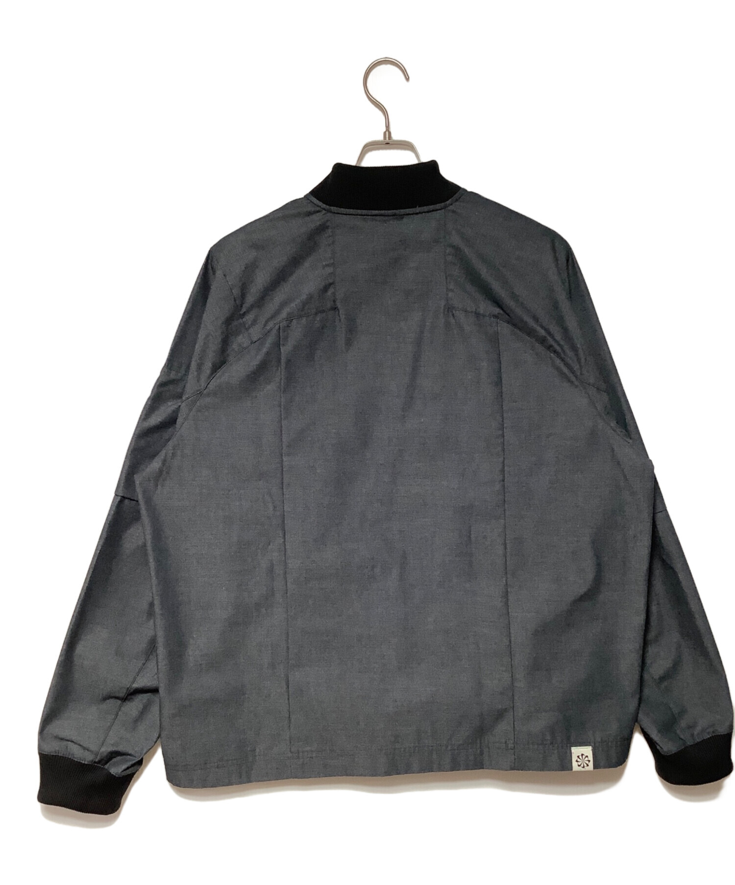 中古・古着通販】NIKE (ナイキ) ウーブンボンバージャケット ブラック 