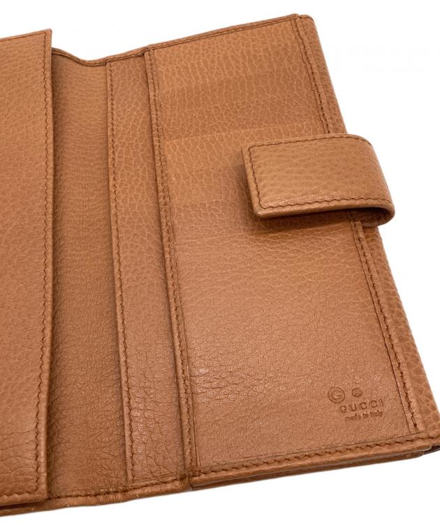 中古・古着通販】GUCCI (グッチ) 長財布 ブラウン｜ブランド・古着通販 