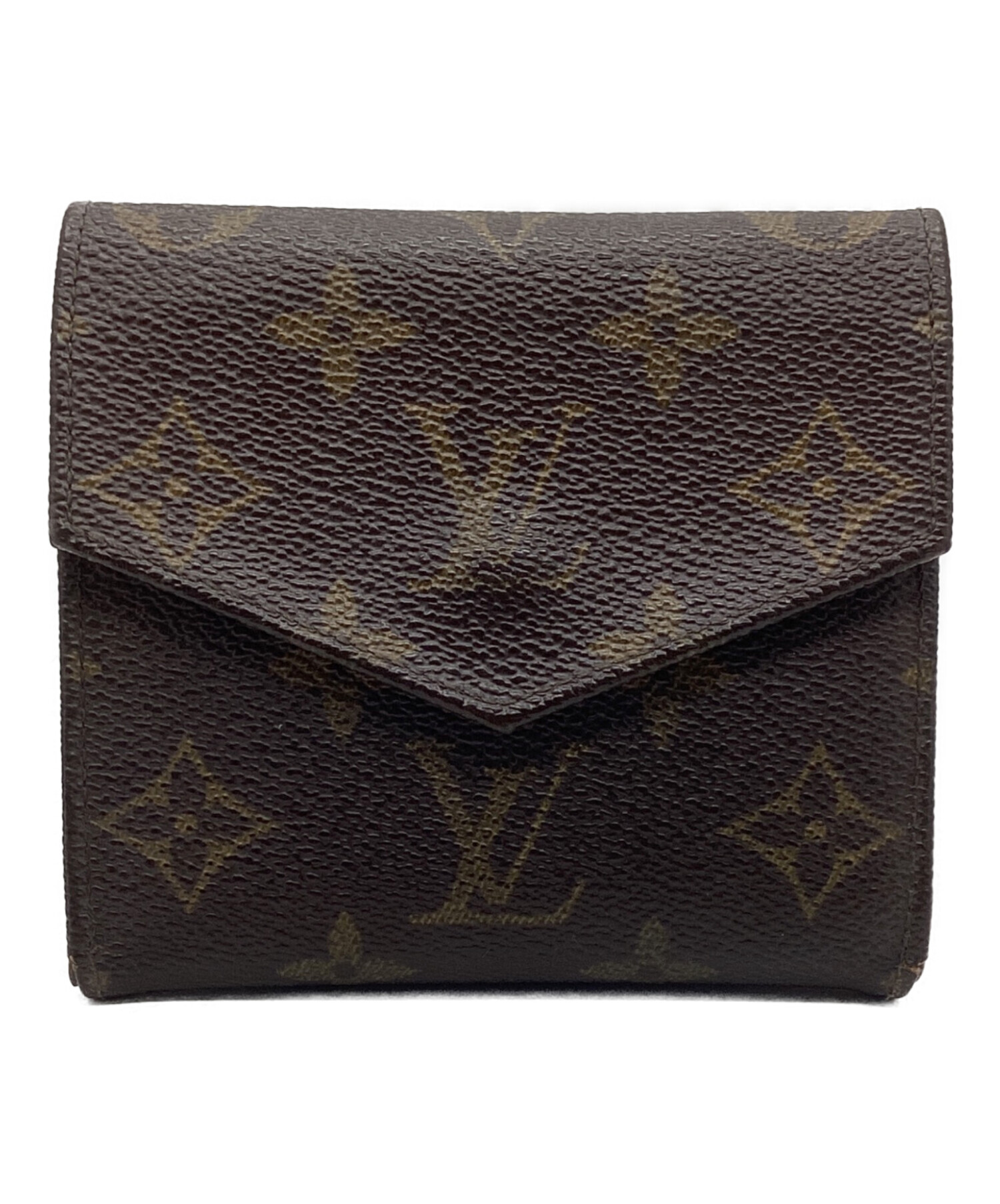 Louis Vuitton 三つ折り財布 ヴィンテージ 1990年製 希少　薄型 中古・古着通販】LOUIS VUITTON (ルイ ヴィトン) 3つ折り財布 ブラウン