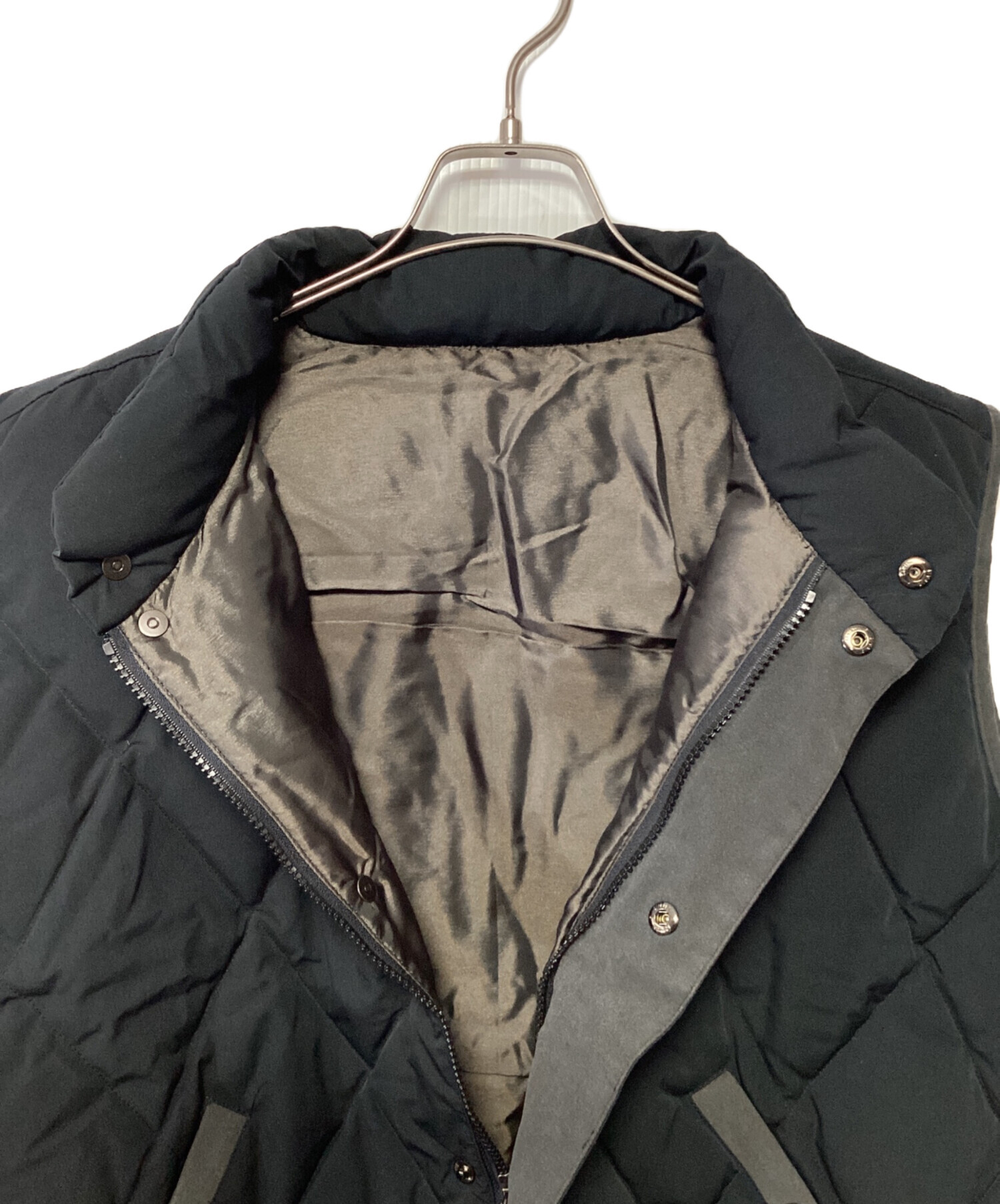 dunhill ダンヒル ダウンベスト サイズL 中古・古着通販】dunhill (ダンヒル) ダウンベスト ブラック サイズ:L