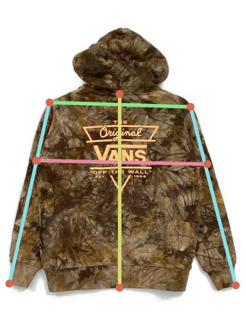 中古・古着通販】VANS (バンズ) パーカー ブラウン サイズ:M｜ブランド