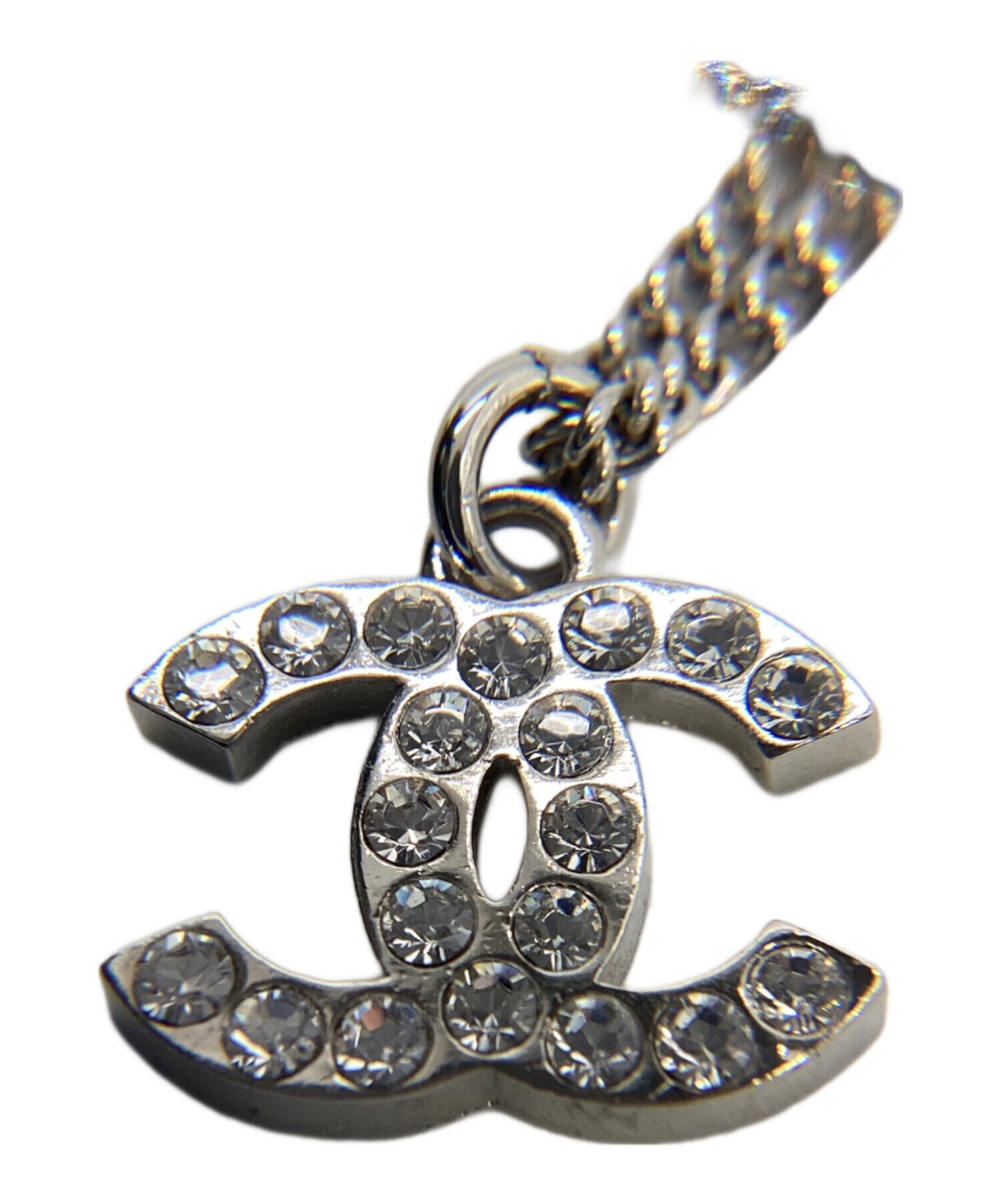 中古・古着通販】CHANEL (シャネル) ラインストーンココマーク