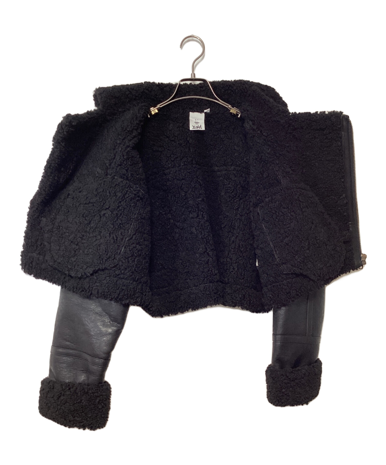 中古・古着通販】X-GIRL (エックスガール) CROPPED FAUX MOUTON