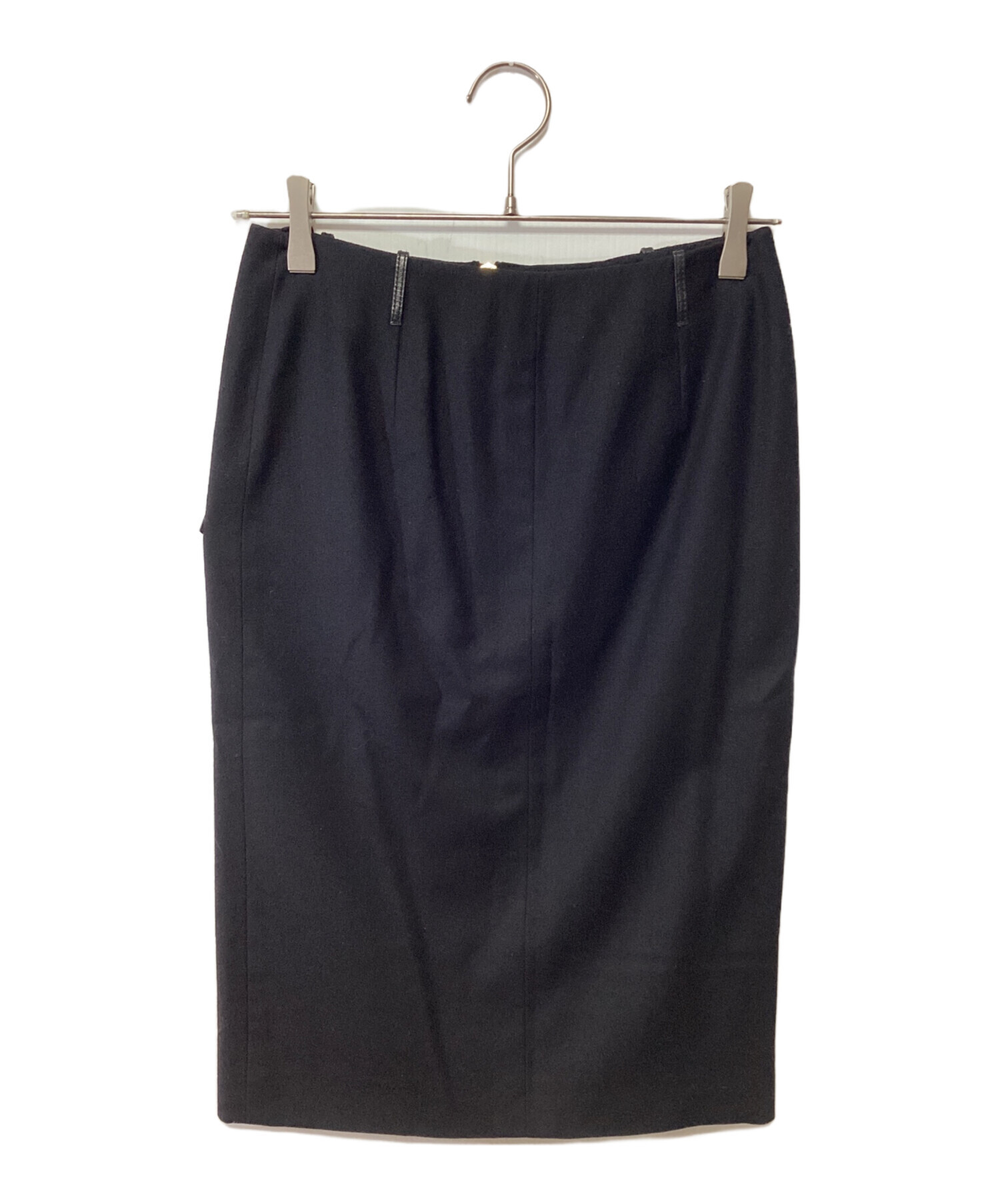 中古・古着通販】GUCCI (グッチ) ウールスカート ブラック サイズ:38