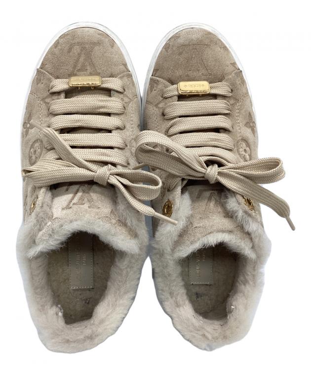 kako ルイヴィトン タイムアウトラインスニーカー　22〜22.5センチ 美品 LOUIS VUITTON ルイ ヴィトン 22年製 タイムアウト・ライン