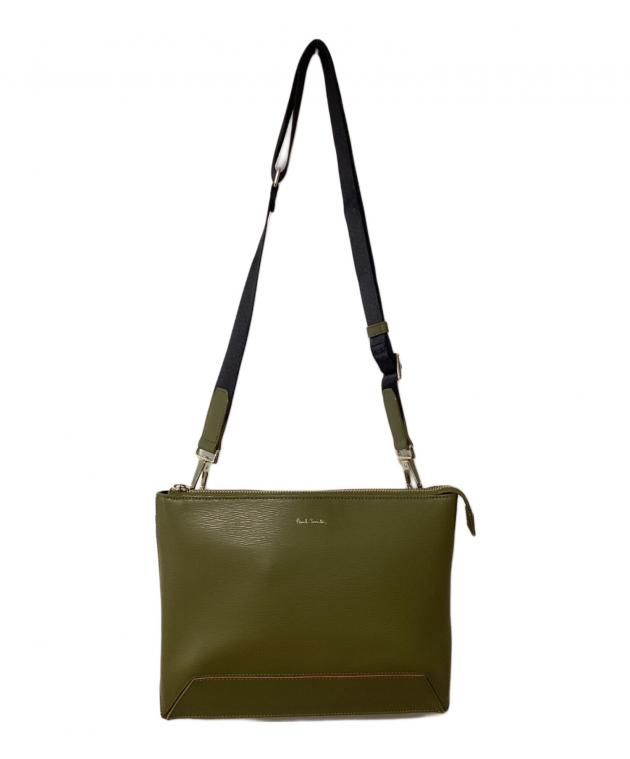 中古・古着通販】PAUL SMITH (ポールスミス) ショルダーバッグ カーキ