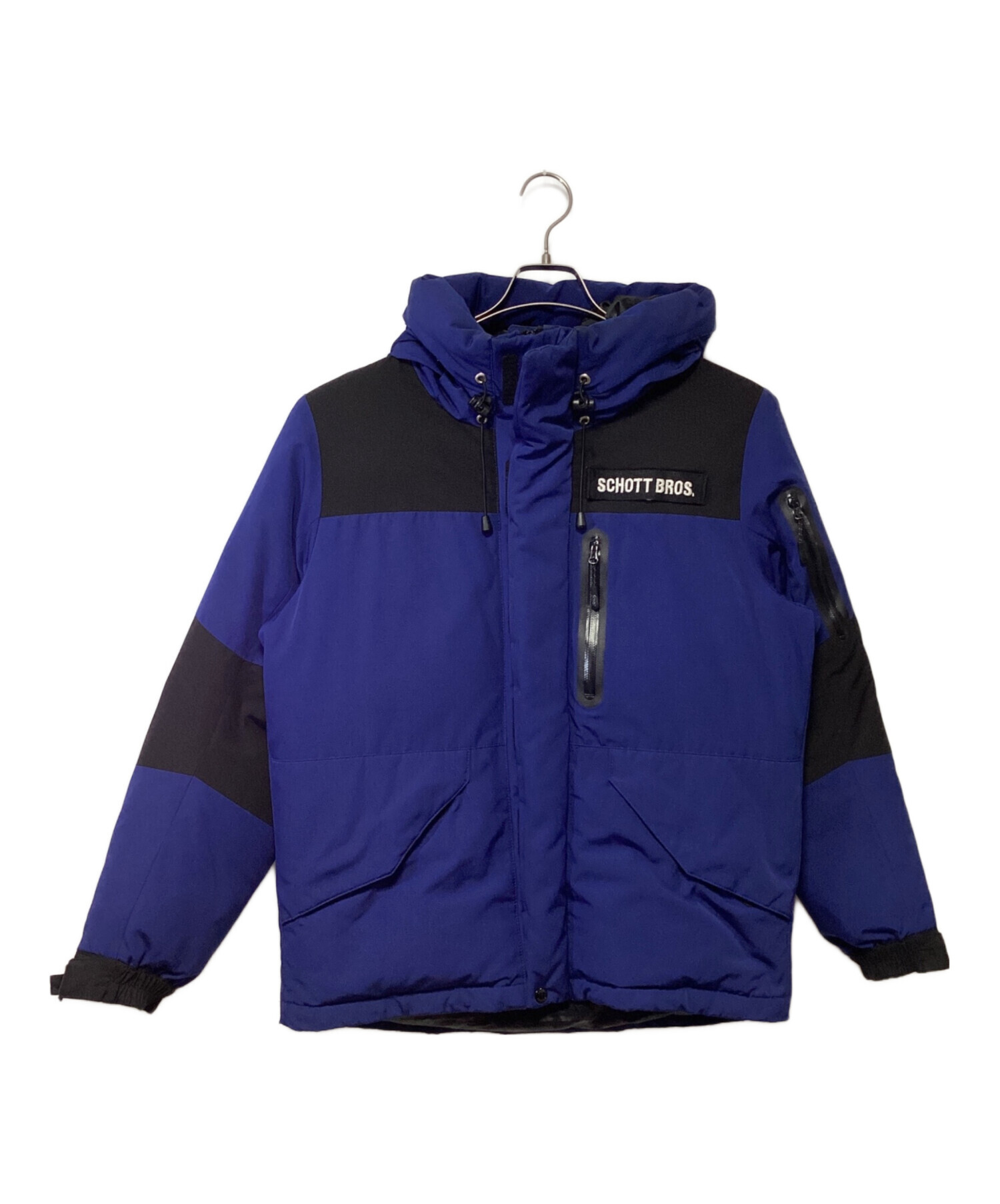 中古・古着通販】SCHOTT BROS. (ショット) ダウンジャケット ブルー