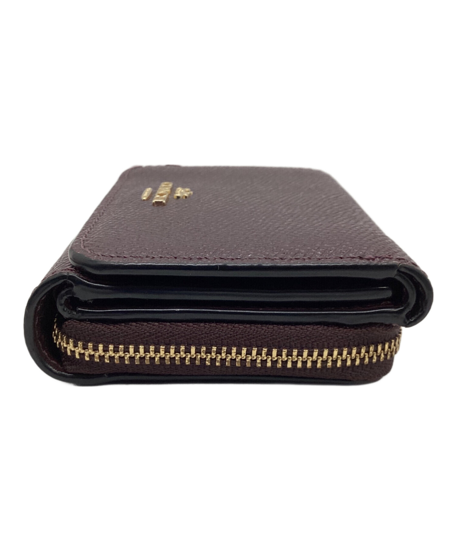 中古・古着通販】COACH (コーチ) 3つ折り財布 パープル｜ブランド