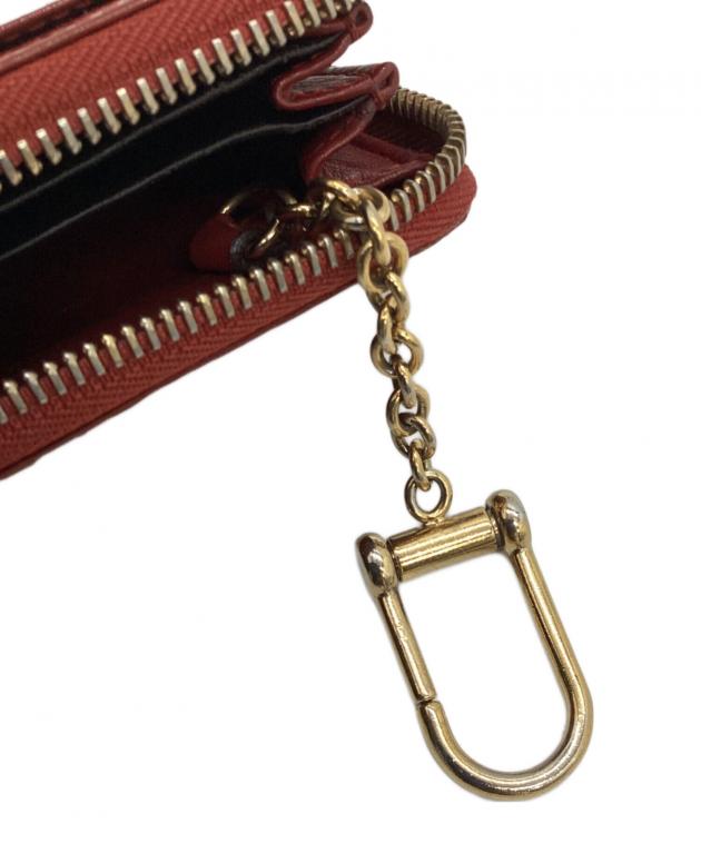 中古・古着通販】GUCCI (グッチ) キーリング付きコインケース レッド