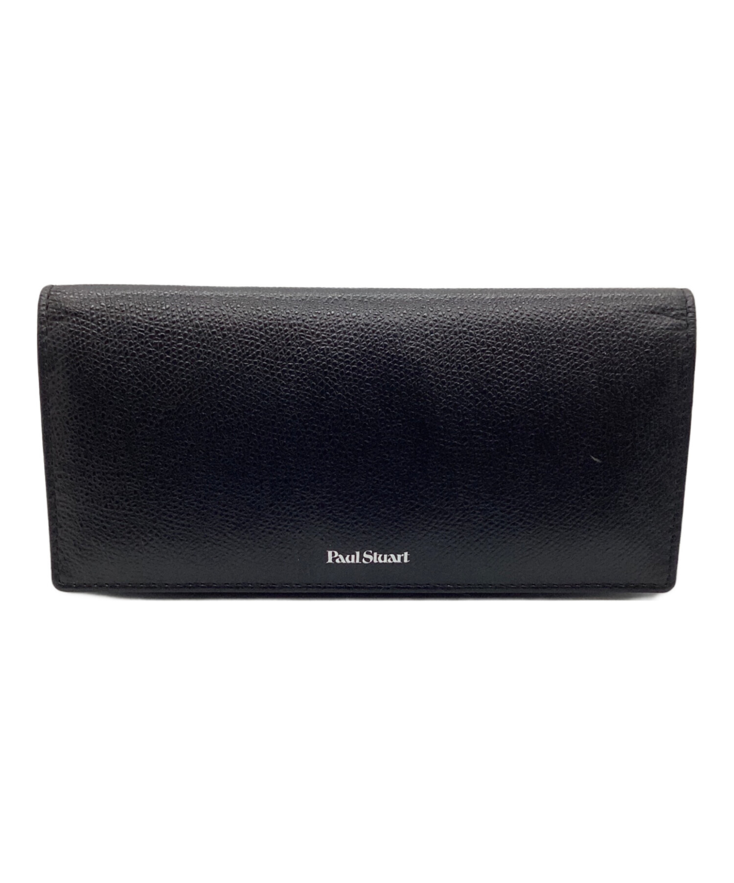 中古・古着通販Paul Stuart (ポールスチュアート) 長財布 ブラック