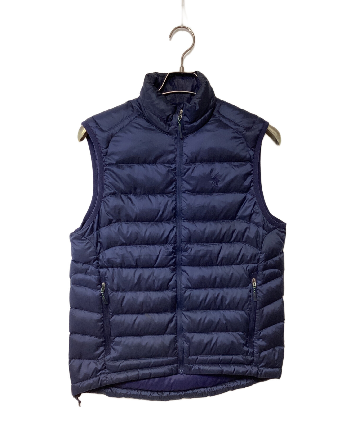 POLORALPHLAUREN ポロラルフローレン　ダウンベスト　ネイビー　XS 中古・古着通販】POLO RALPH LAUREN (ポロ・ラルフローレン) ダウン