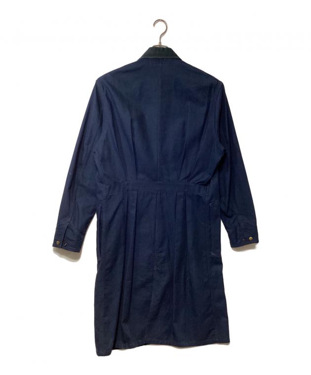 中古・古着通販】BONCOURA (ボンクラ) ショップコート ネイビー サイズ
