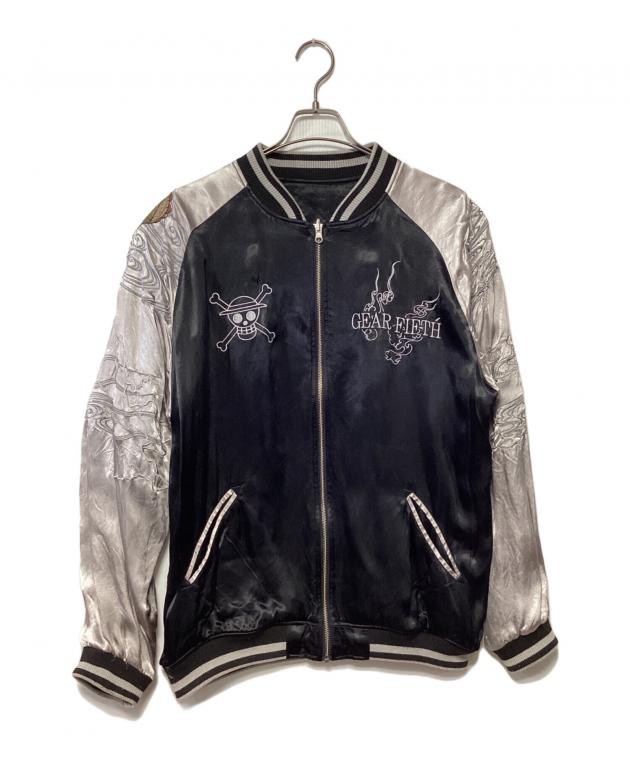 中古・古着通販】絡繰魂 (カラクリタマシイ) スカジャン ブラック