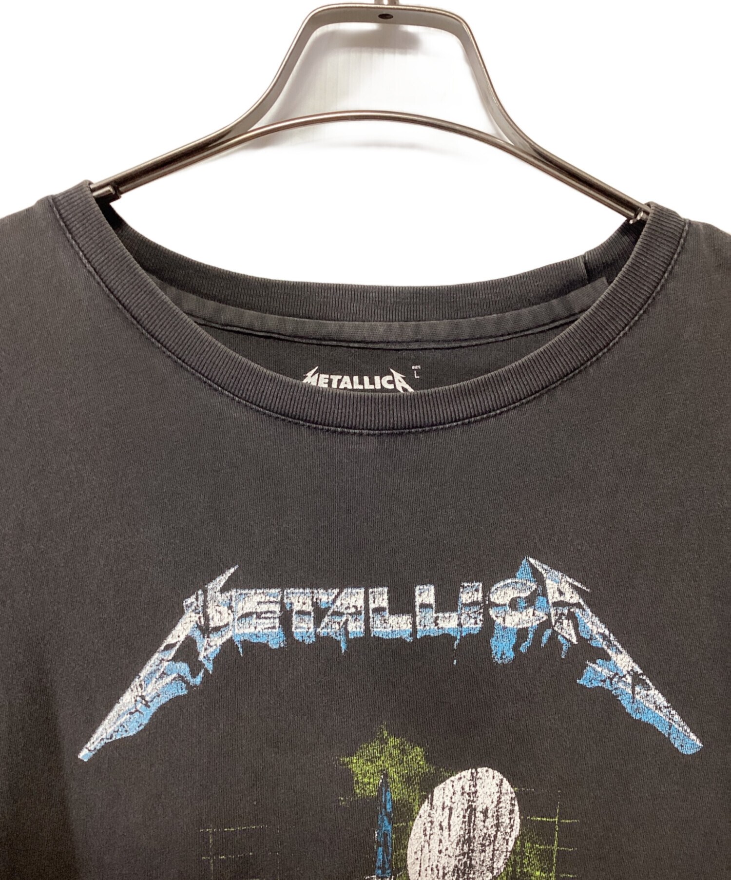 中古・古着通販】METALLICA (メタリカ) バンドTシャツ グレー サイズ:L