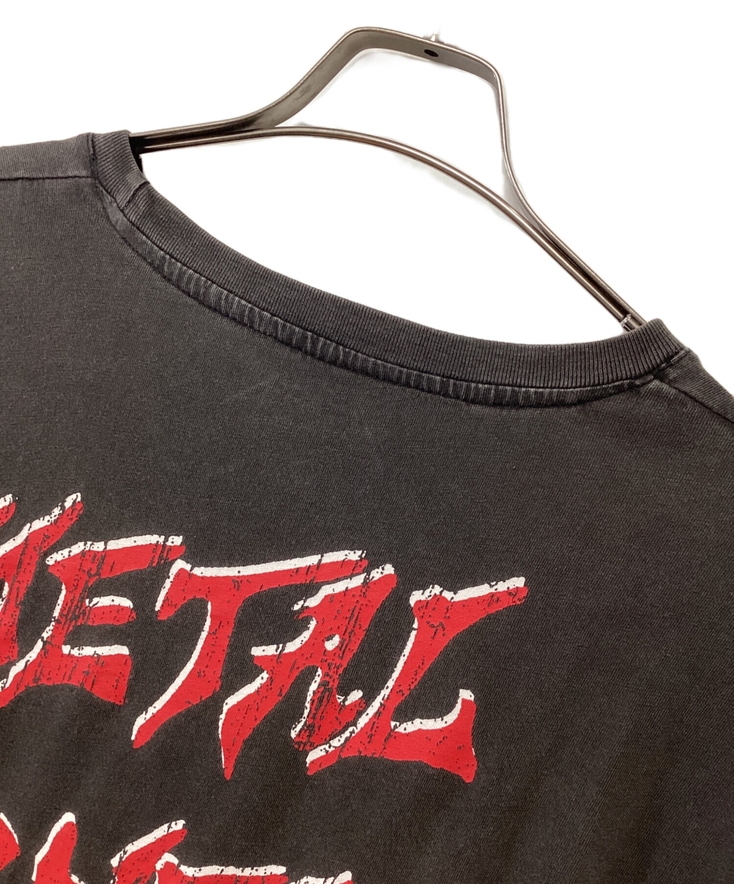 中古・古着通販】METALLICA (メタリカ) バンドTシャツ グレー サイズ:L