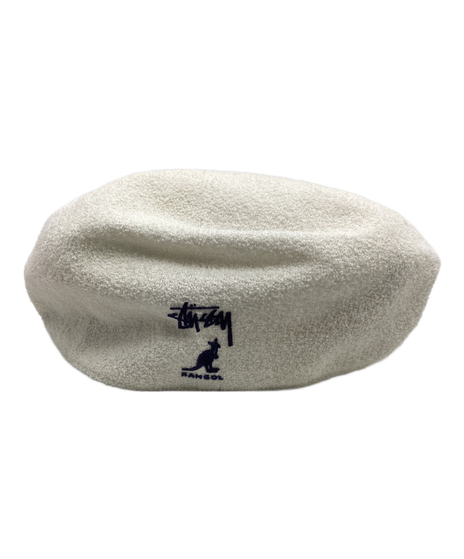 STUSSY × KANGOL ベレー帽 ネイビー ステューシー カンガルー STUSSY