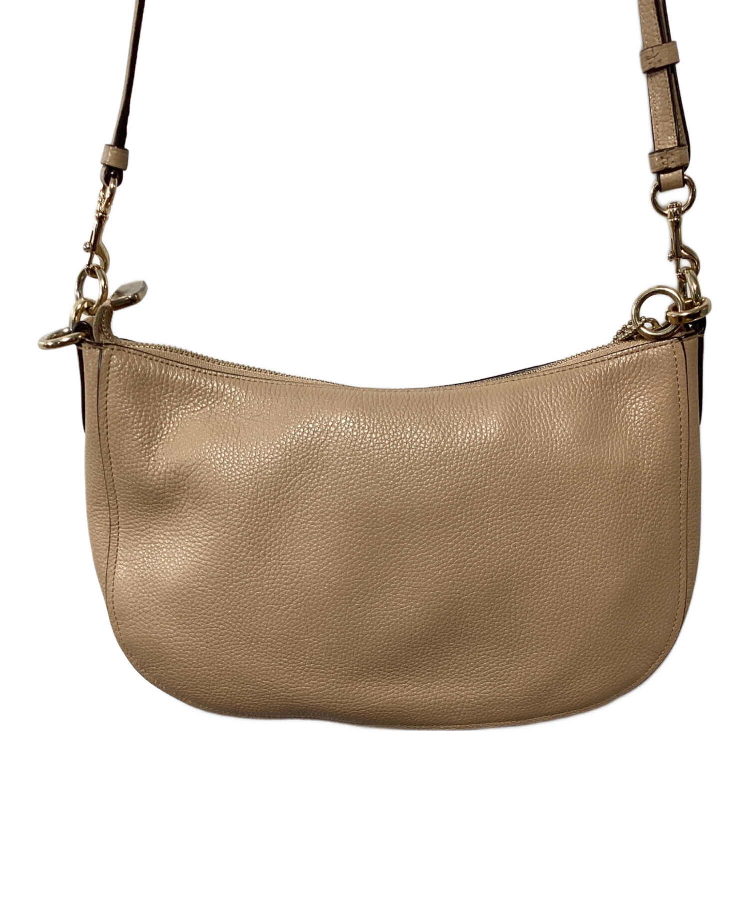 中古・古着通販】COACH (コーチ) ショルダーバッグ ベージュ｜ブランド