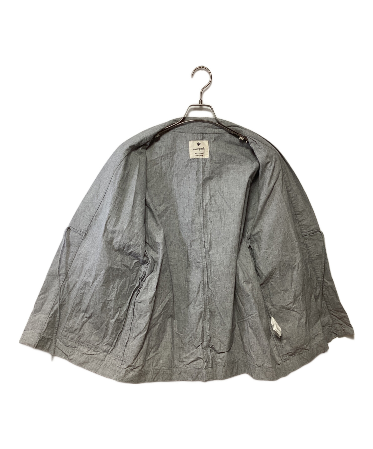 中古・古着通販】Snow peak (スノーピーク) ノラギジャケット グレー