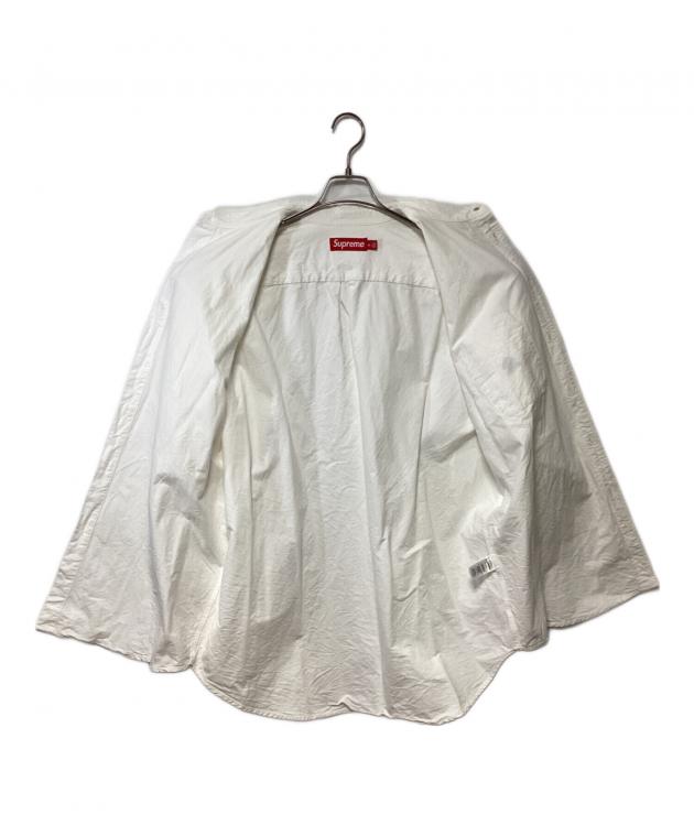 中古・古着通販】SUPREME (シュプリーム) 長袖シャツ ホワイト サイズ