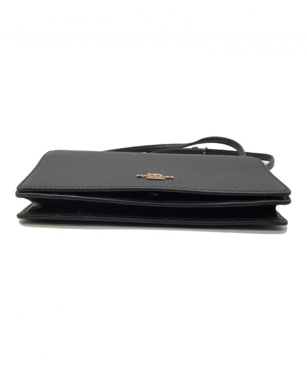 中古・古着通販】COACH (コーチ) ショルダーウォレット ブラック