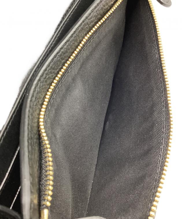 ☆コーチ ショルダーウォレット☆ 中古・古着通販】COACH (コーチ) ショルダーウォレット ブラック