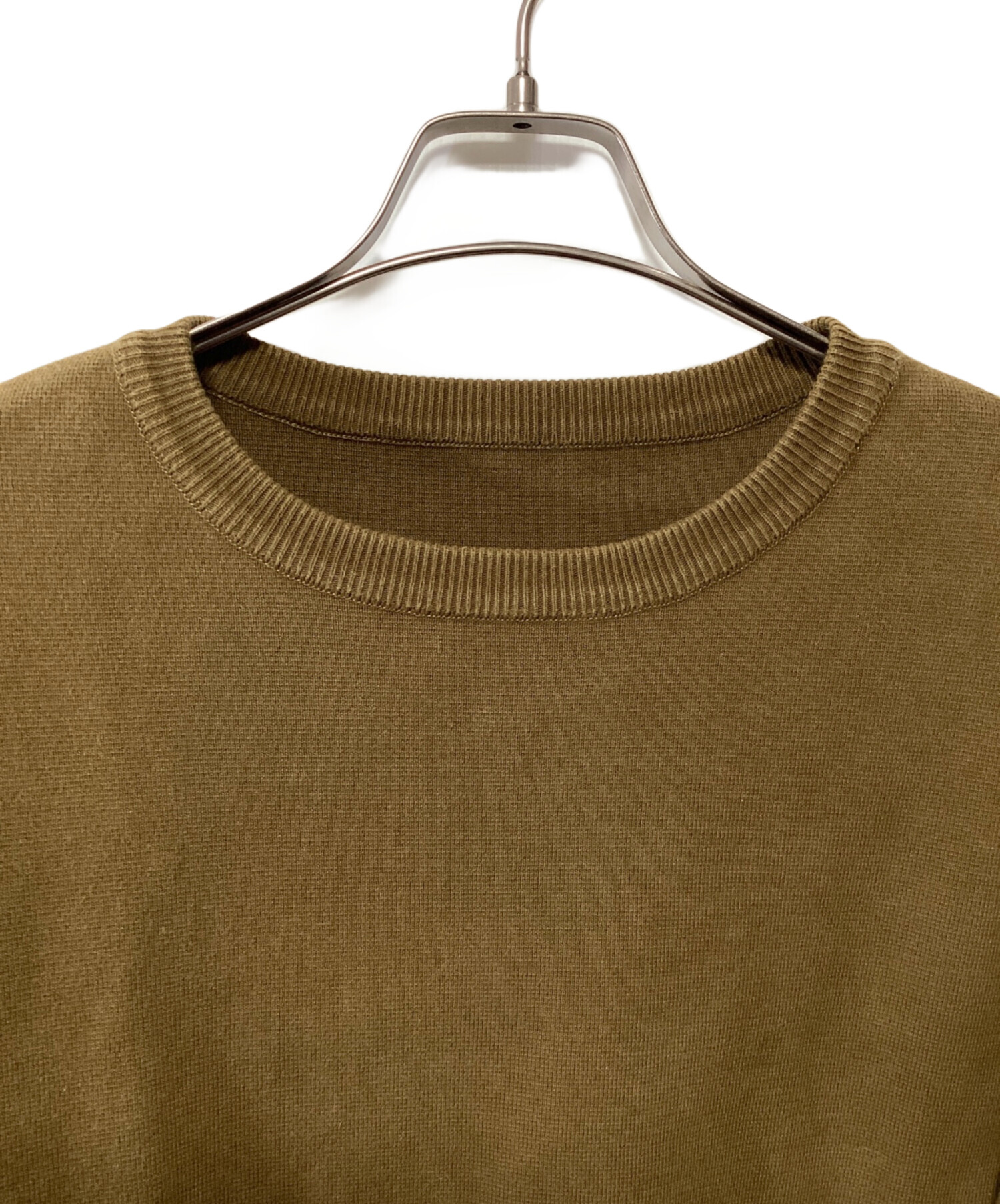 中古・古着通販】crepuscule (クレプスキュール) MILANORIB CREWNECK