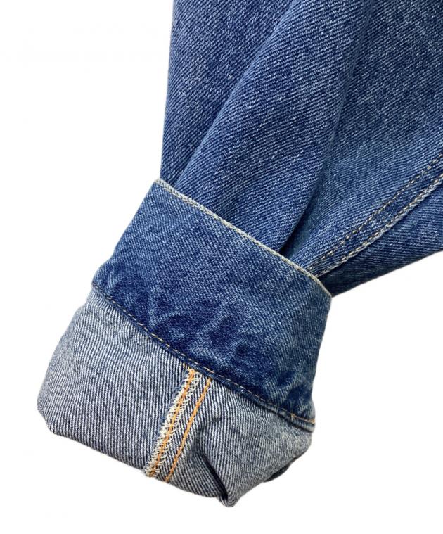 中古・古着通販】etsinta (エシンタ) バックフリルデニムジャケット