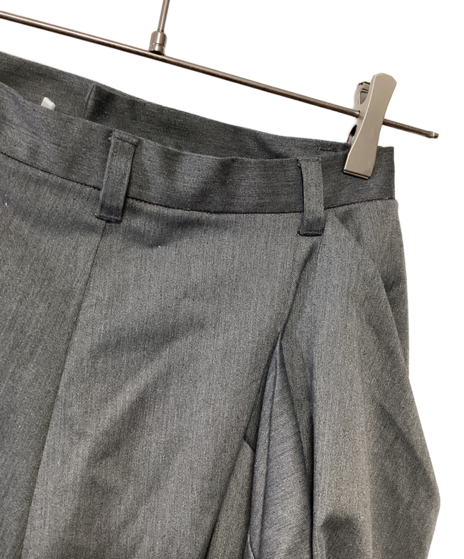 中古・古着通販】pillings (ピリングス) しわパンツ グレー サイズ:1