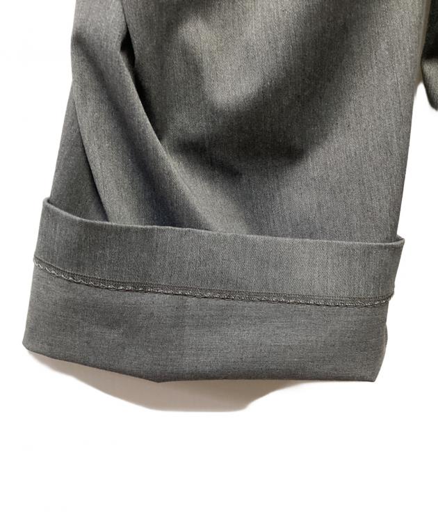 中古・古着通販】pillings (ピリングス) しわパンツ グレー サイズ:1