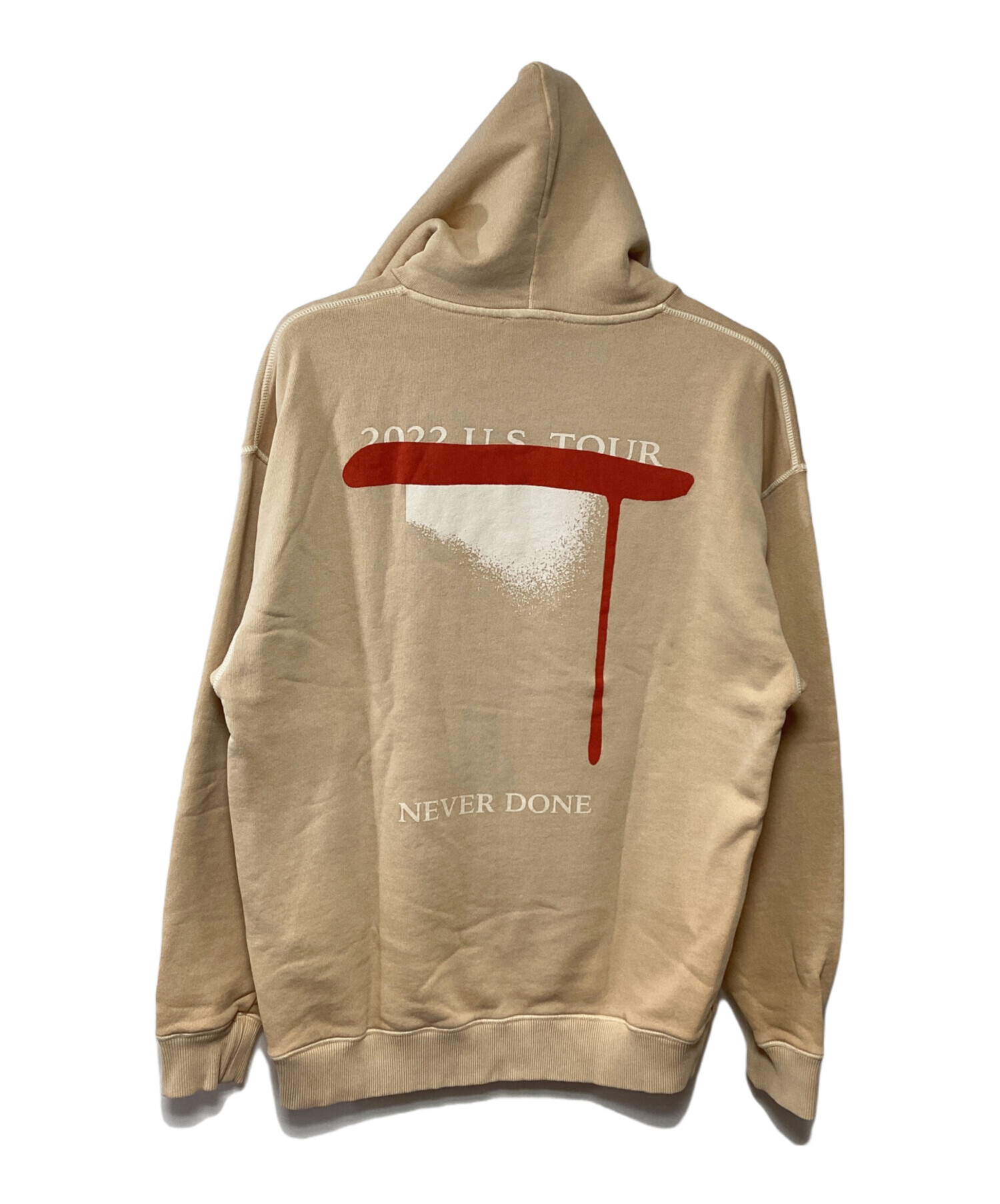 DIESEL ベージュ フルジップパーカー 中古・古着通販】DIESEL (ディーゼル) プルオーバーパーカー ベージュ