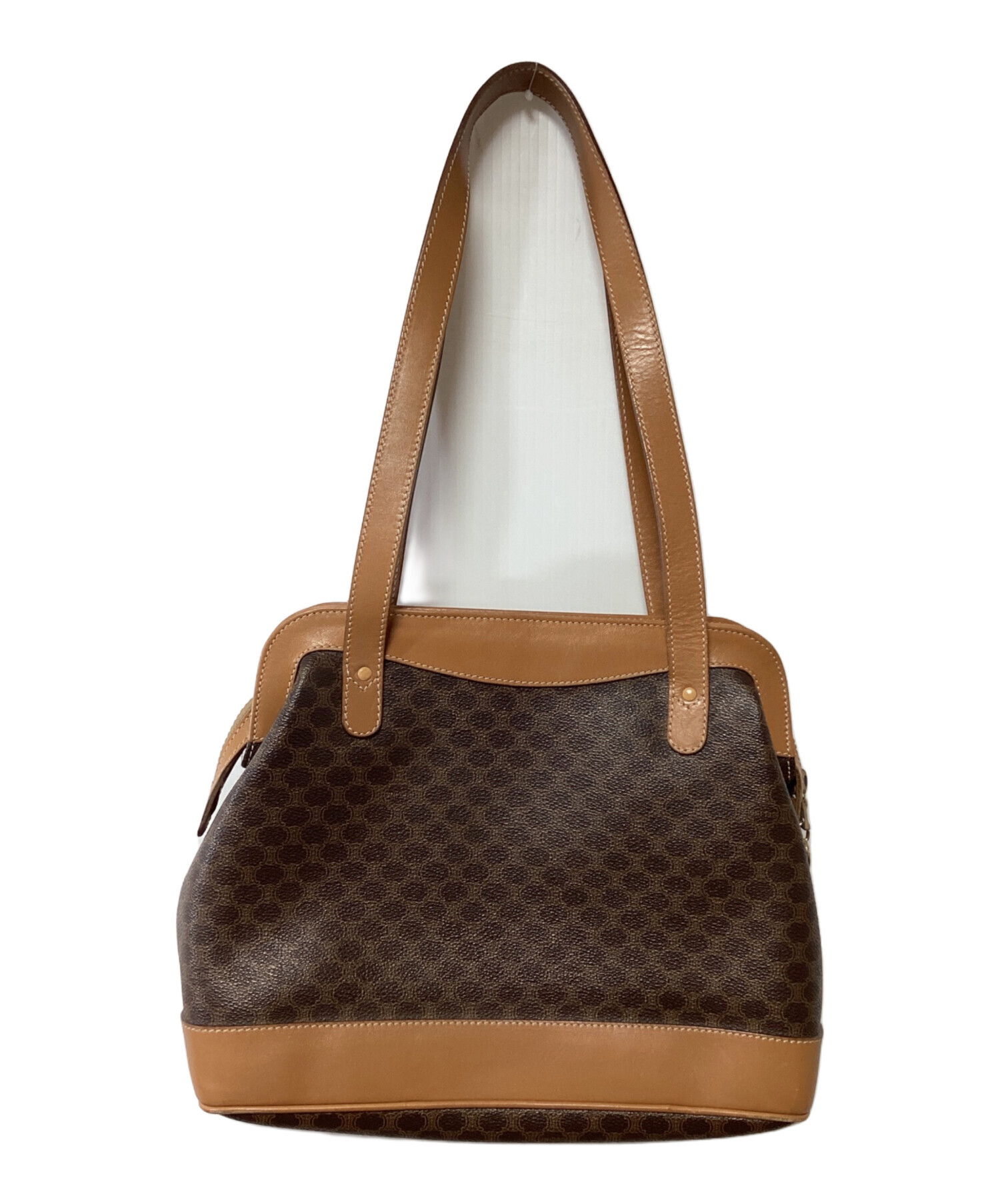 中古・古着通販】CELINE (セリーヌ) トートバッグ ベージュ×ブラウン 