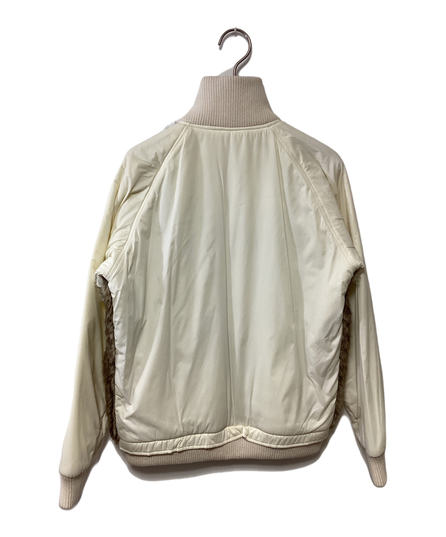 中古・古着通販】DIESEL (ディーゼル) 中綿ジャケット ホワイト サイズ 