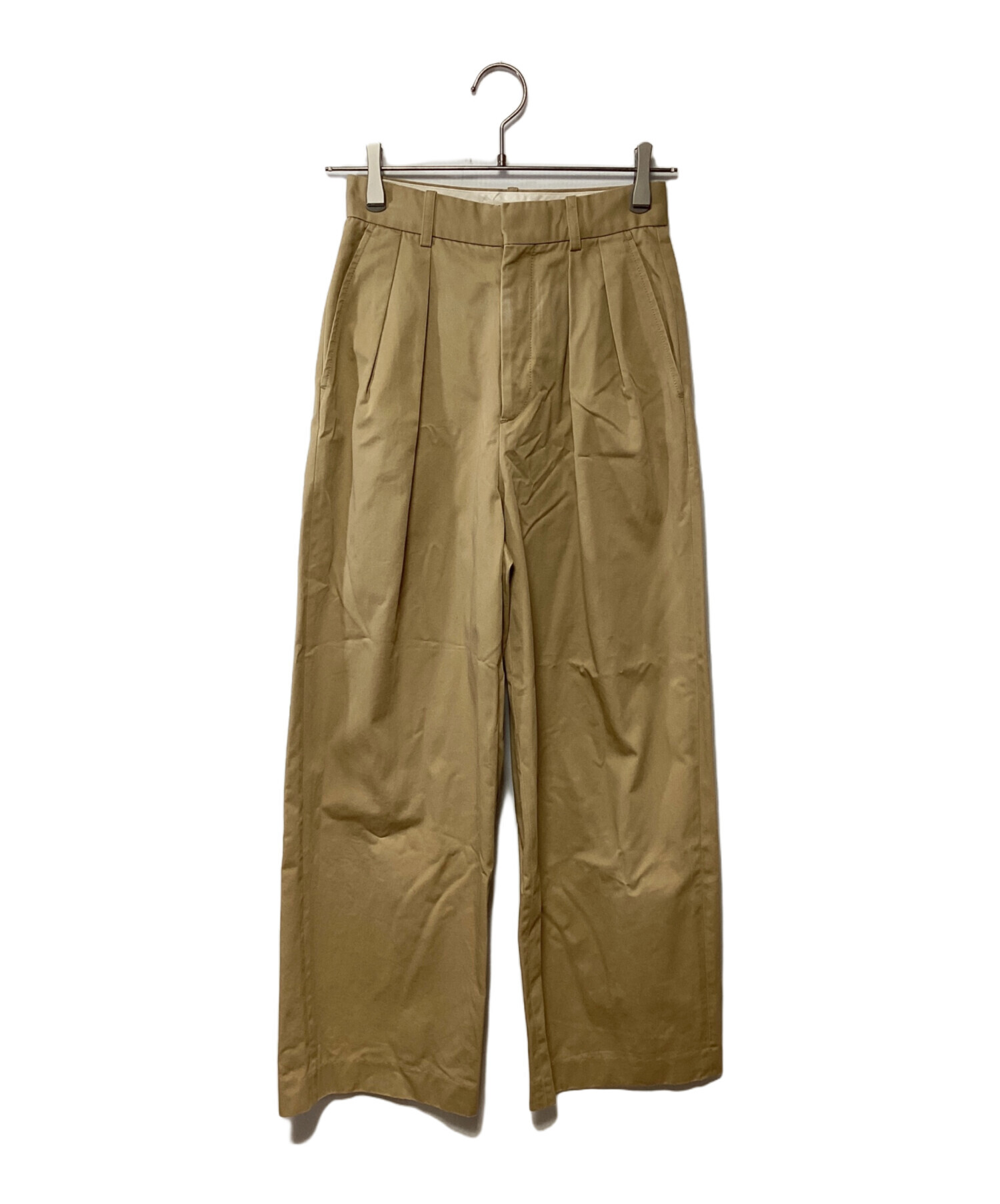 中古・古着通販】MACPHEE (マカフィー) コットンチノタックワイド