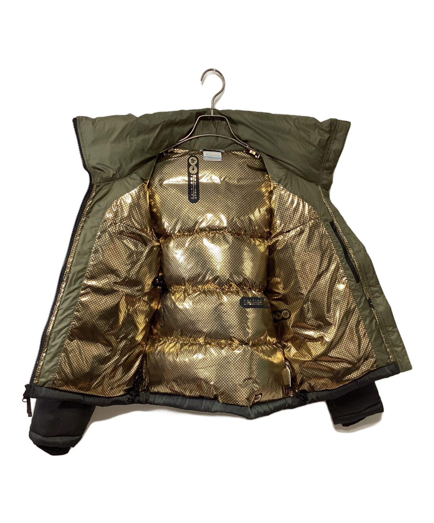 中古・古着通販】Columbia (コロンビア) ダウンジャケット オリーブ