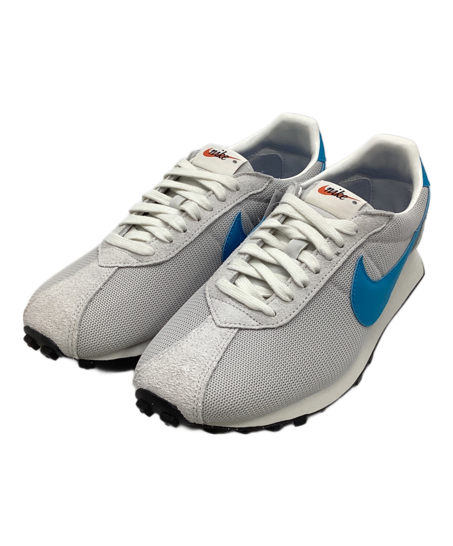 NIKE ナイキ スニーカー 27cm 白x青系xグレー系 【古着】【中古】 中古・古着通販】NIKE (ナイキ) ローカットスニーカー ライトグレー