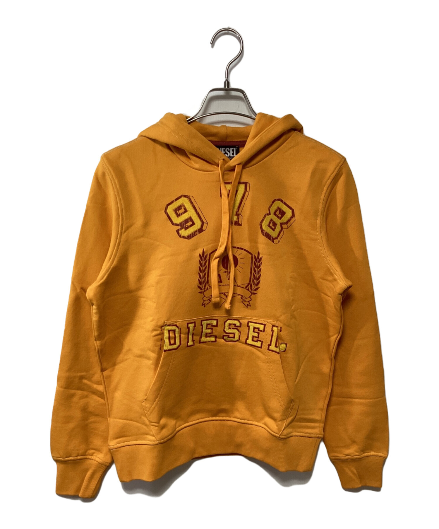中古・古着通販】DIESEL (ディーゼル) プルオーバーパーカー イエロー