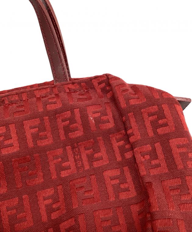 中古・古着通販】FENDI (フェンディ) ハンドバッグ レッド｜ブランド
