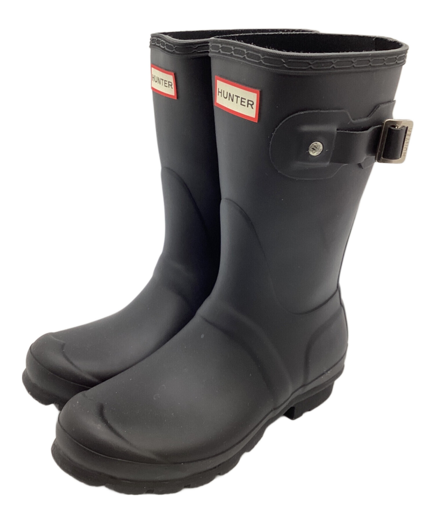 中古・古着通販】HUNTER (ハンター) レインブーツ ブラック サイズ:US