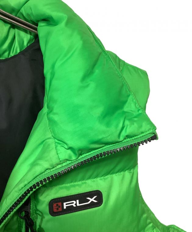 中古・古着通販】RALPH LAUREN (ラルフローレン) ダウンベスト 黄緑