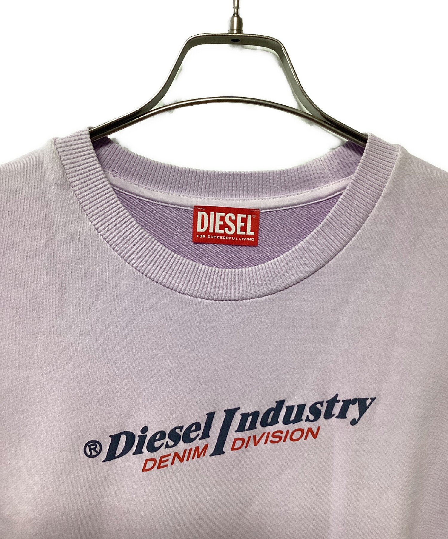 【中古】 燃える思いを 中古・古着通販】DIESEL (ディーゼル) クルーネックスウェット