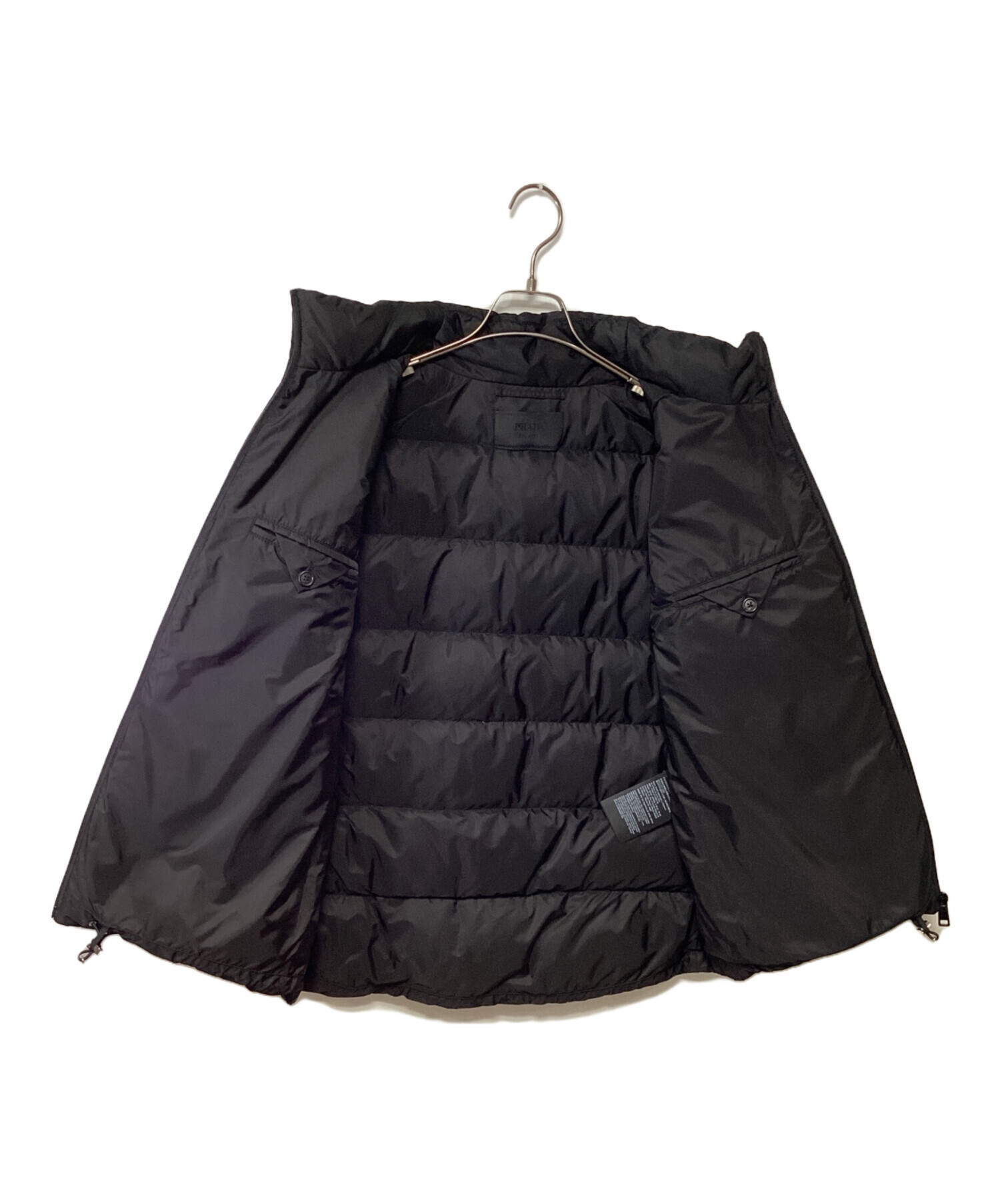 中古・古着通販】PRADA (プラダ) トライアングルロゴダウンベスト