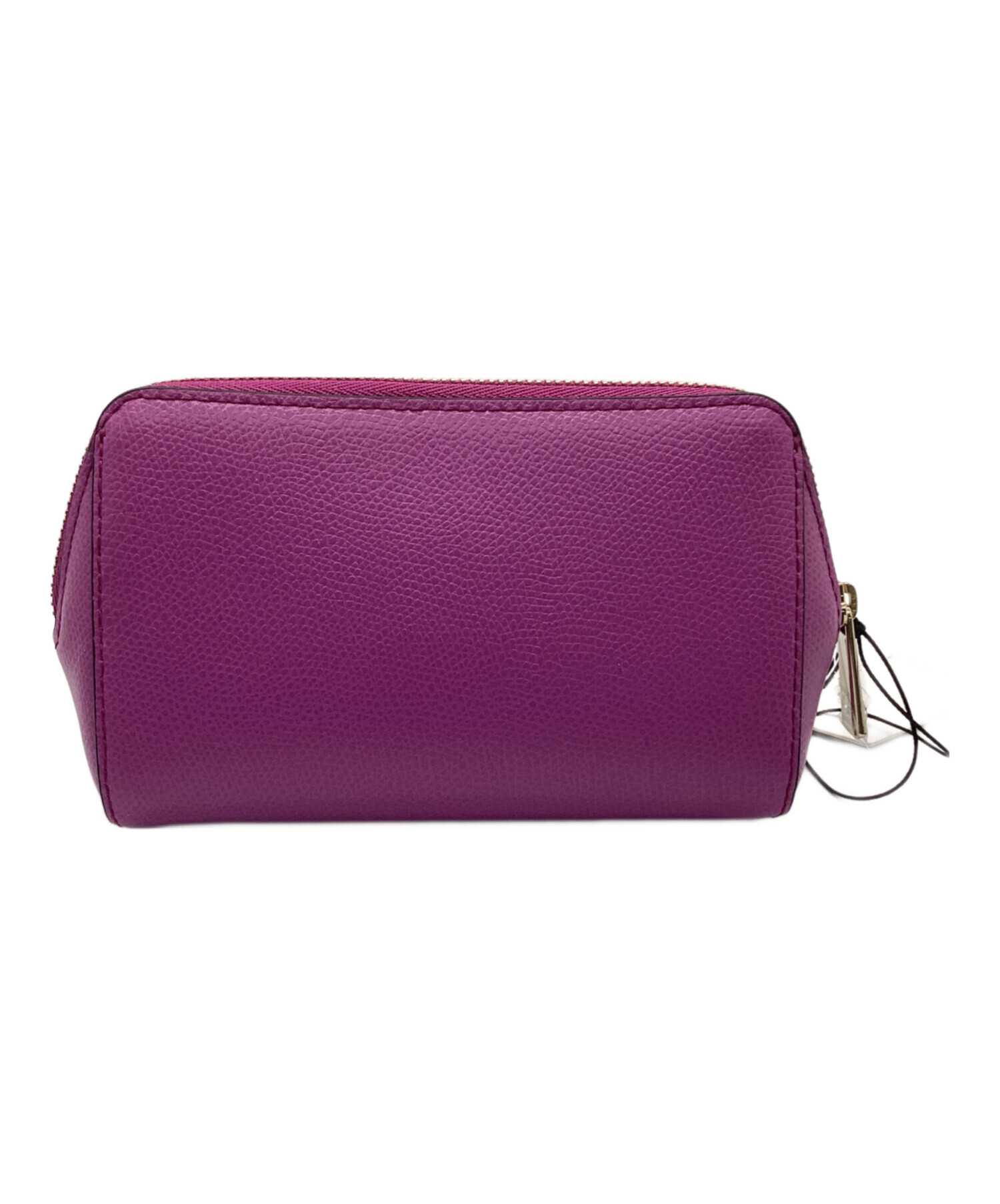 中古・古着通販】FURLA (フルラ) コスメポーチ パープル｜ブランド 