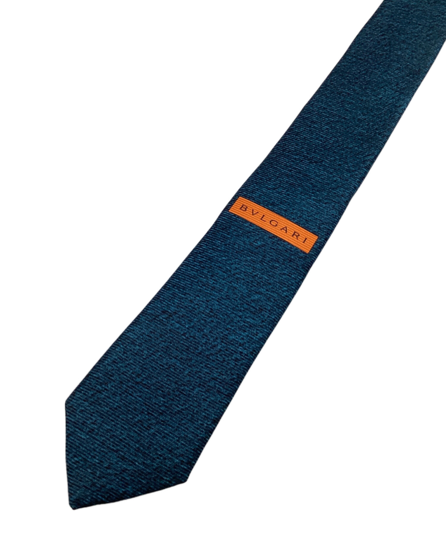 特価 ブルガリ ネクタイ 245269 シルク100% 色:BLUE-ブルー系 中古・古着通販】BVLGARI (ブルガリ) シルクネクタイ グリーン サイズ