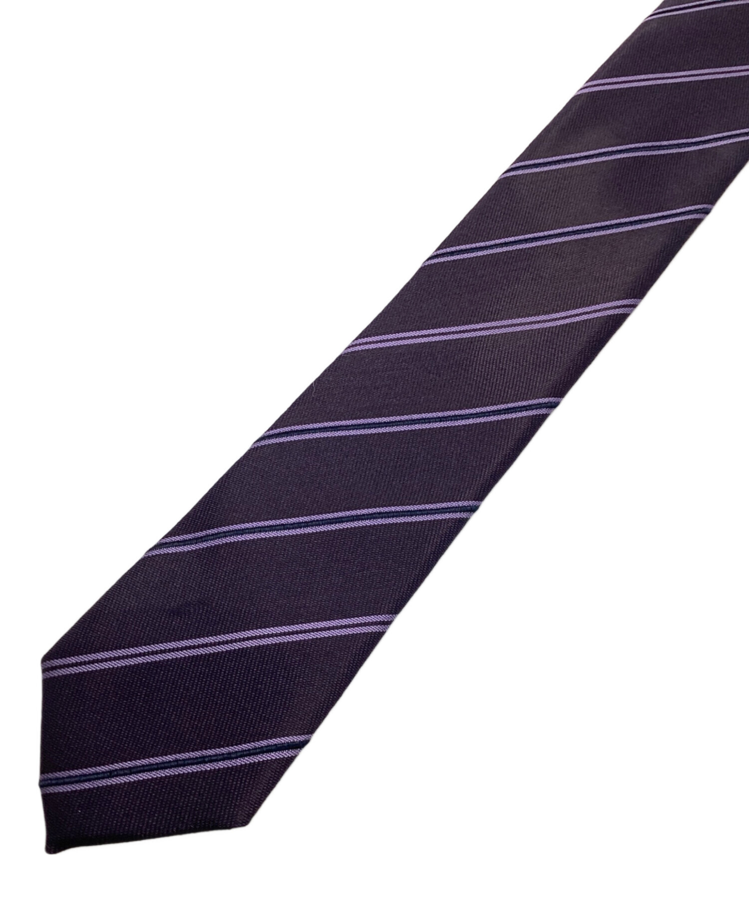 中古・古着通販】Dior (ディオール) シルクネクタイ パープル サイズ